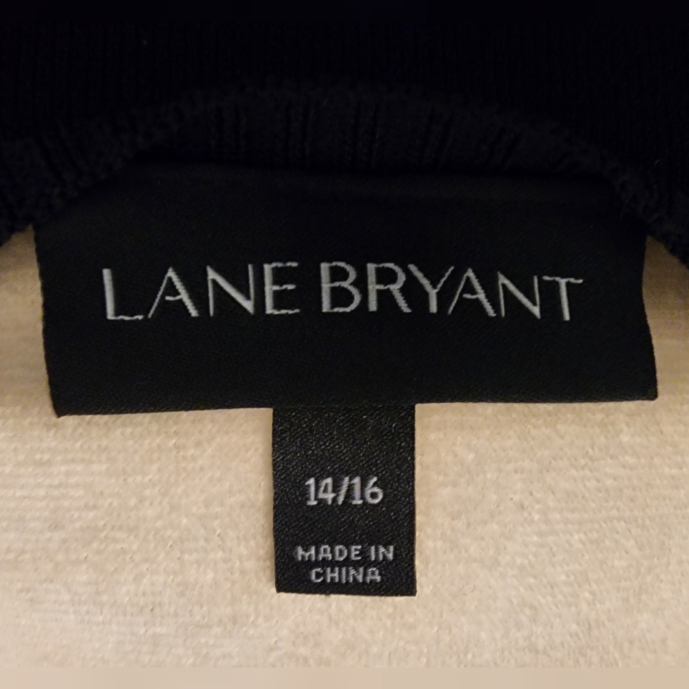 Lane Bryant long sleeve blouse top - Picture 8 of 8